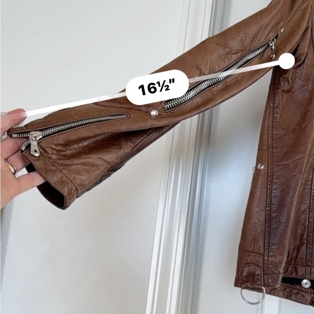 Dolce & Gabbana Like New Tan Leather Jacket - Picture 8 of 13